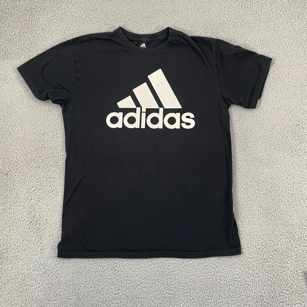 Adidas Golf T-Shirt Men XL Black Sportswear Athletic Short Sleeve